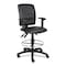 Boss Multi-Function LeatherPlus Drafting Stool with Adjustable Arms B1646 - alternate 3